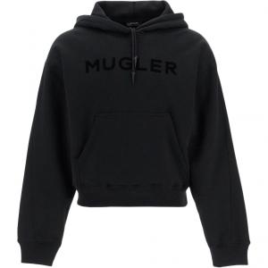 Лого Худи Mugler, Черный
