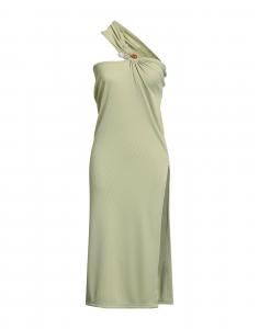 Платье миди Christopher Esber, светло-зеленый