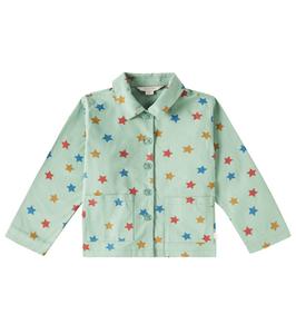 Куртка из хлопчатобумажной ткани с принтом Fen Konges Sløjd, Green Star