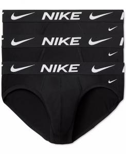 Мужские трусы-брифы Dri-FIT Essential Micro Hip-Brief, 3 шт Nike, черный