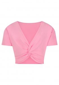 Топ Tanzmuster BALLETT TOP MADITA KURZARM, Rosa/Light Pink