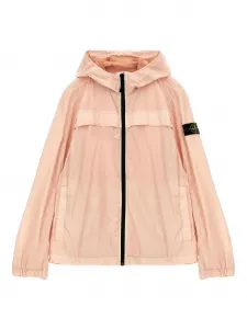 Куртка с нашивкой Compass Stone Island Junior, розовый