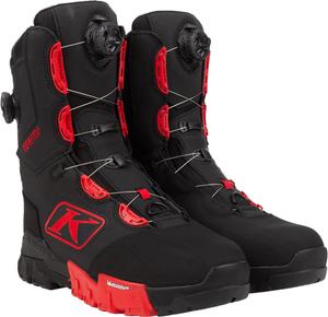 Ботинки для снегохода KLIM Adrenaline Pro S GTX BOA, Black - Fiery Red