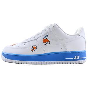 Nike Кроссовки для скейтбординга Air Force 1 Coverage Slip Resistant Low Top Unisex белые