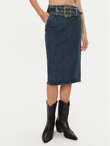 Джинсовая юбка стандартного кроя Miss Sixty, синий