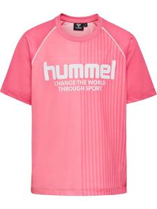 Футболка Hummel Hmlmexine детская в цвете ГЕРАНИЕВЫЙ РОЗОВЫЙ Hummel