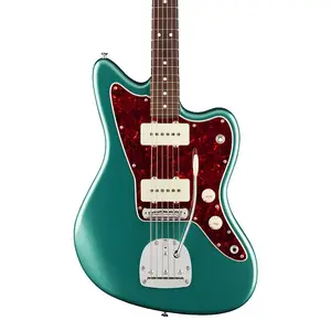 Fender American Professional Classic Jazzmaster с грифом из розового дерева, Faded Sherwood Green Metallic, в комплекте с чехлом