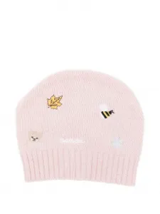Вышитая шапка Nanan, розовый