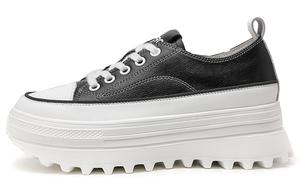 Низкие повседневные туфли 7,7 см ZRO женские, бежево-серый