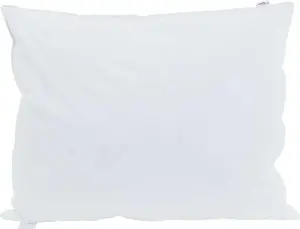 Подушка с 2 подушками, белая, 50 x 75 см, перо vidaXL