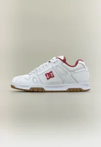 Скейтбордные ботинки stag Dc Shoes, White/Brick Red