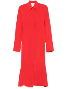 Платье миди Oltre SPORTMAX, красный