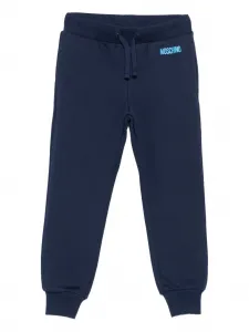 Спортивные брюки с логотипом Moschino Kids, синий