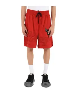 Сетчатые шорты Chicago Bulls Purple Brand, красный