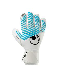 Uhlsport Вратарские перчатки FM Cybertec Supersoft HN в бело-сине-черном цвете
