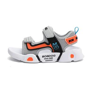 Детские сандалии TONYBEAR, серый/оранжевый