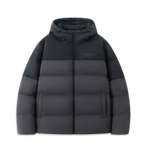 Коллекция Life Классическая коллекция Пуховая куртка Unisex 361°, Метеоритный серый/Супер черный