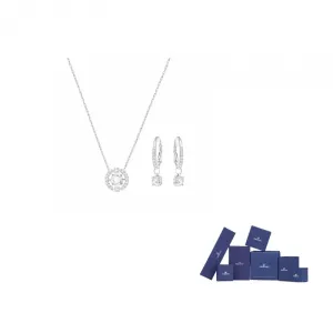 Женское металлическое колье Una Swarovski