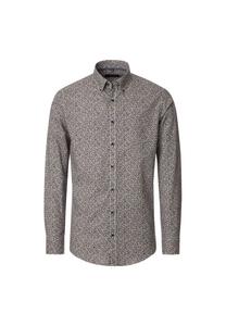 Рубашка для отдыха с принтом свободного покроя Casamoda, коричневый