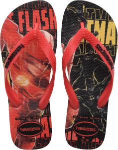 Havaianas - Топ Герои DC Удобные, прочные и легкие шлепанцы с подошвой с героями и злодеями, унисекс, взрослые, белый/черный/красный