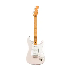 Электрогитара Squier Classic Vibe 50s Stratocaster, грифа из клена, белый блондин