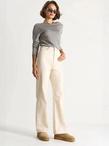 Bianco Lucci Джинсы Regular бежевого цвета