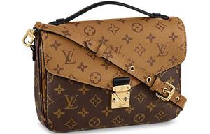 Сумка через плечо Louis Vuitton Metis, коричневый/бежевый