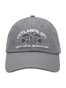 Бейсболка Pull&Bear, серый