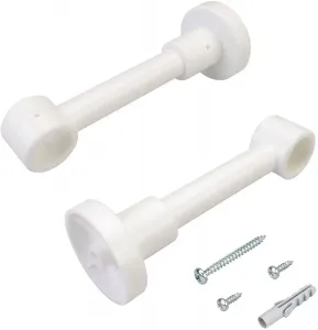 Держатель Liedeco, (1 шт.), для карнизов Ø 20 мм Длина: 12,7 см, белый