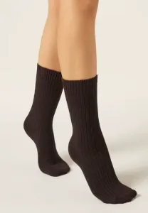 Носки в рубчик Calzedonia, Brown