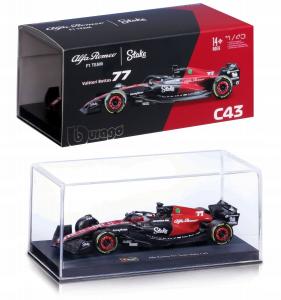 BOLID F1 Alfa Romeo Team Stake C43 2023 Валттери Боттас 1:43 BBURAGO 38086