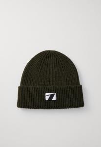 Шапка HIGH BEANIE UNISEX ARKK Copenhagen, темно-зеленый