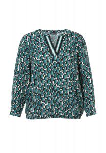 Блузки и туники Via Appia -Due-, цвет Smaragd Multicolor