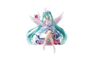Фигурка Hatsune Miku Spiritale Miku Birthday 2020 Sweet Angel Scale 16cm TAITO