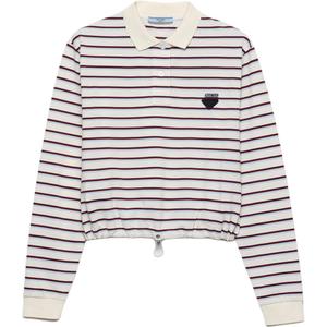 PRADA Поло для женщин Ivory