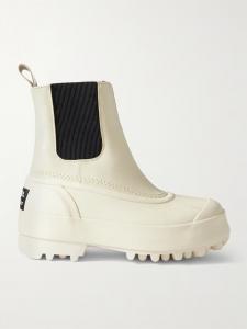 Сапоги челси SOREL Caribou на платформе из кожи и каучука Proenza Schouler, цвет Ecru