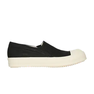 Кроссовки Rick Owens DRKSHDW Boat Slip On, Black Milk