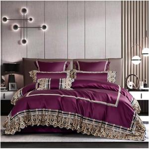 DLYZAYE Комплект постельного белья из хлопка сатин домашний текстиль Purple