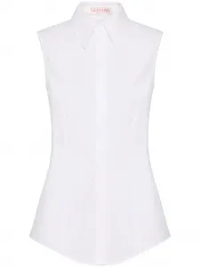 Поплиновая рубашка Valentino Garavani, белый