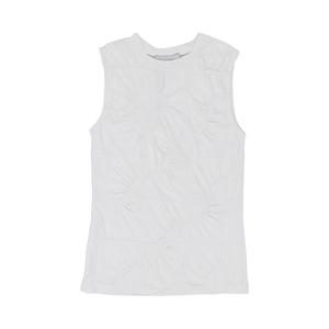 Топ Coperni Patchwork Embroidered Jersey Top, White