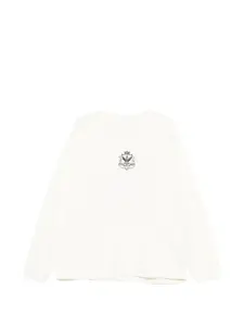 Футболка с длинными рукавами и принтом Rhude, бежевый