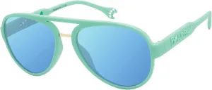 Женские солнцезащитные очки-авиаторы Bearpaw из пластика, экологичные, Mint