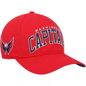 Мужская красная кепка Washington Capitals '47 Block Arch Hitch Snapback