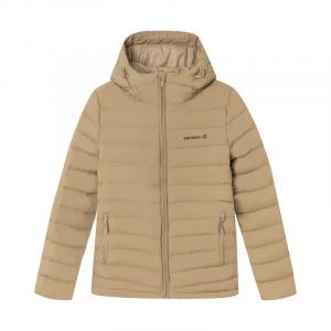 Пуховик женский светло-серый Merrell