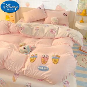 Disney Простыня 2.0 м, комплект для матраса 200x230 см, мягкая, дышащая, кожа-френдли, Sweet Cone KT