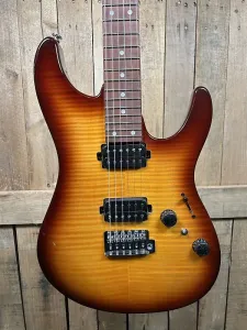 Ibanez AZ24S1F Standard - Винтажный солнцезащитный окрас