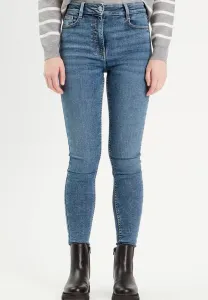 Hohe taille skinny jeans skinny fit Cache Cache, Denim Double Stone