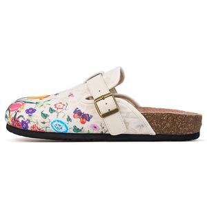 Joy&Mario Скользоустойчивые закрытые тапочки унисекс кофе, цвет Coffee