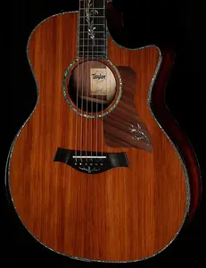 Taylor Presentation Series Большой аудитории PS14ce Гондурасское розовое дерево/тополь с эффектом затопленности, раскладка V-Class (077)