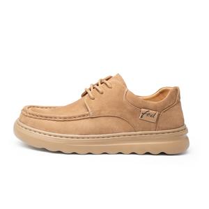 FED Мужские повседневные туфли с низким верхом, желтые